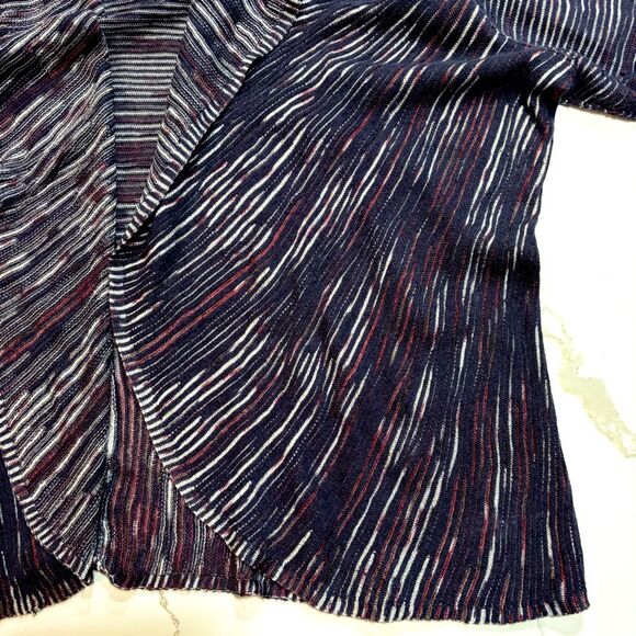 NIC+ZOE | Women’s Star Crossed Linen-Blend Ribbed Open Front Cardigan Sw… - Picture 4 of 13